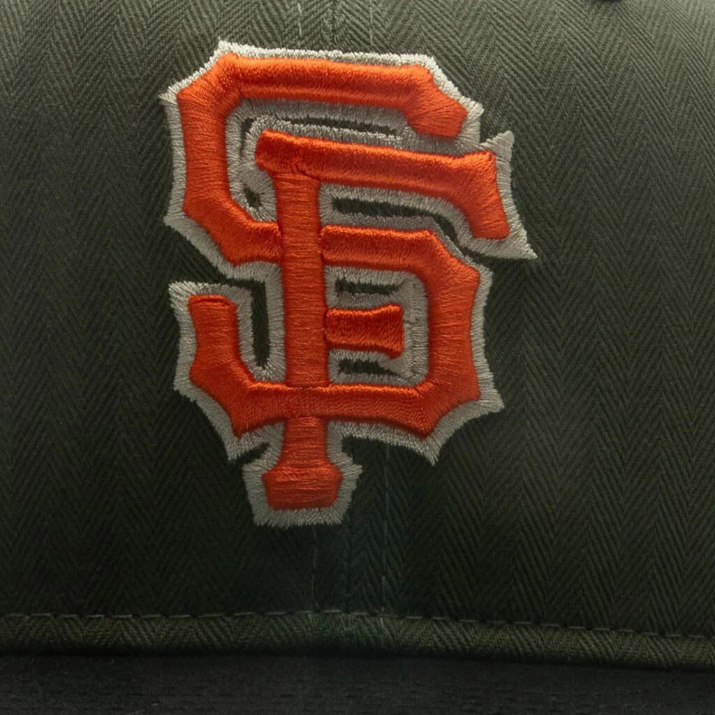 American Herringbone 59FIFTY Pre Curved San Francisco Giants