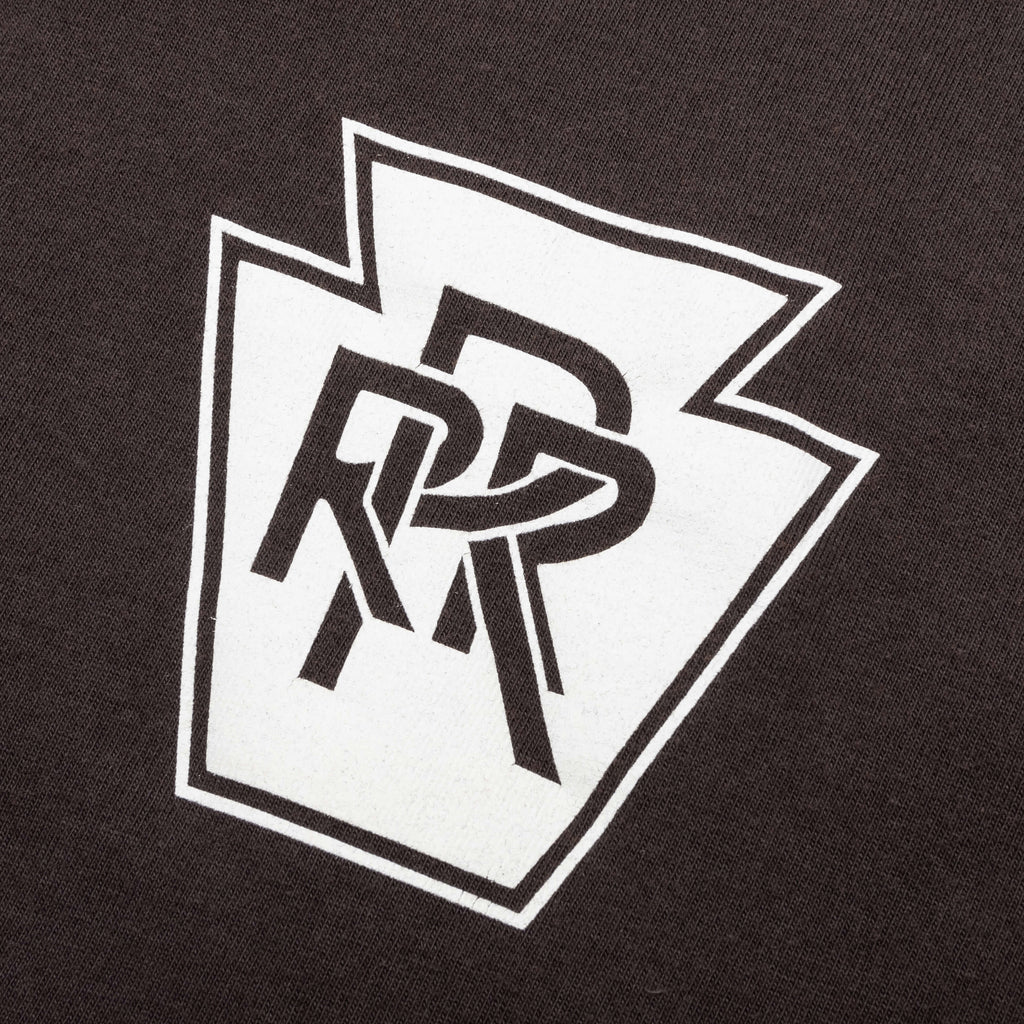 Triple R Contrast L S Tee Black White