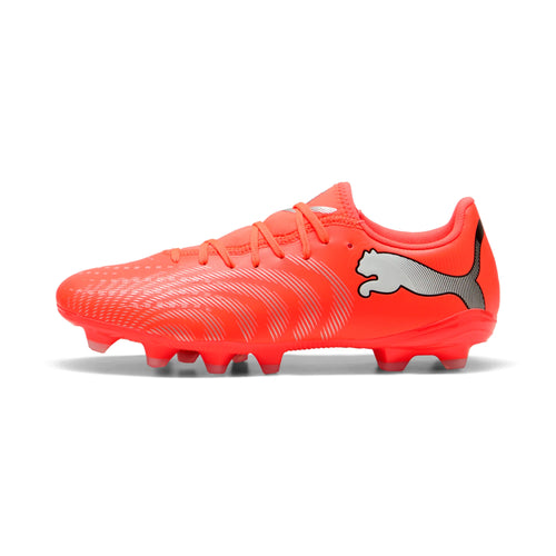 PUMA Future 9 Play FG AG Firm Multi Ground Mens Soccer Cleats Red White Black