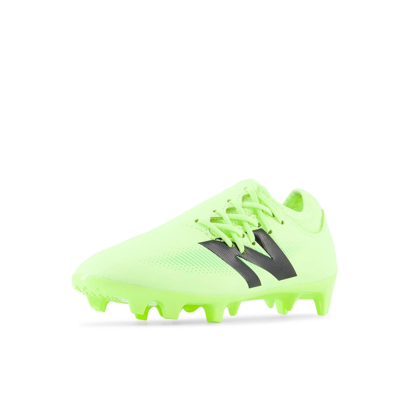 New Balance Furon Dispatch Junior FG V7 Soccer Cleats Bleached Lime Glo