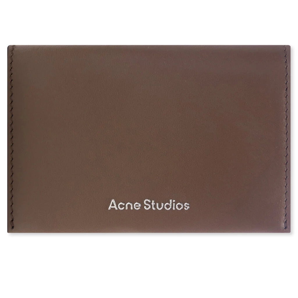 Folded Leather Wallet Fn Ux Slgs000255 Camel Brown