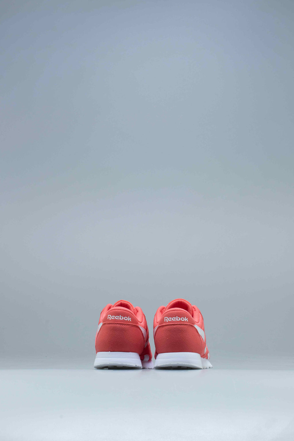 Classic Nylon Womens Shoes Red White