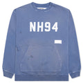 Savage Sweat L S Shirt Blue