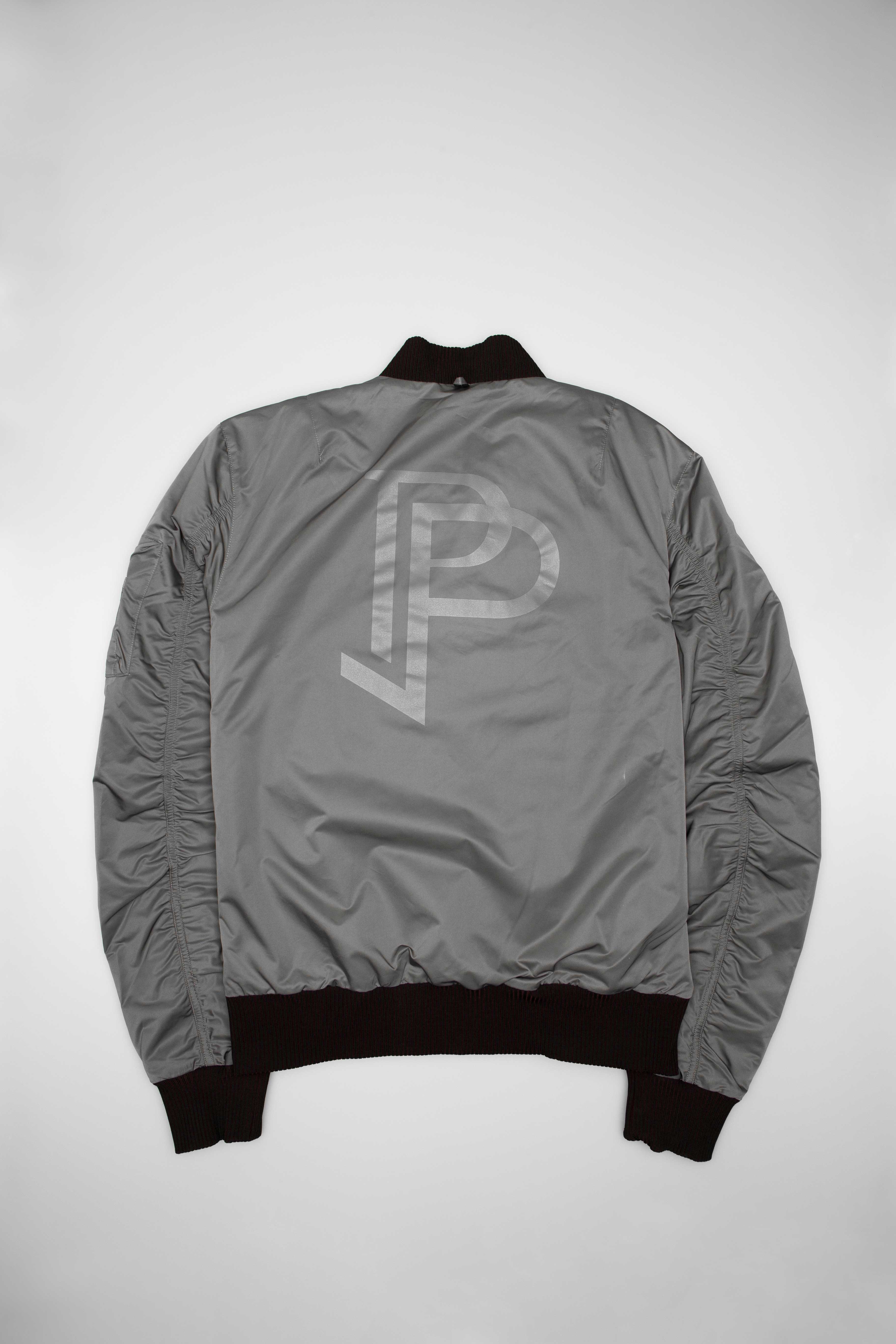 Tango Pogba Mens Reversible Jacket Maroon Grey
