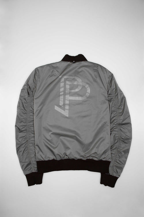 Tango Pogba Mens Reversible Jacket Maroon Grey