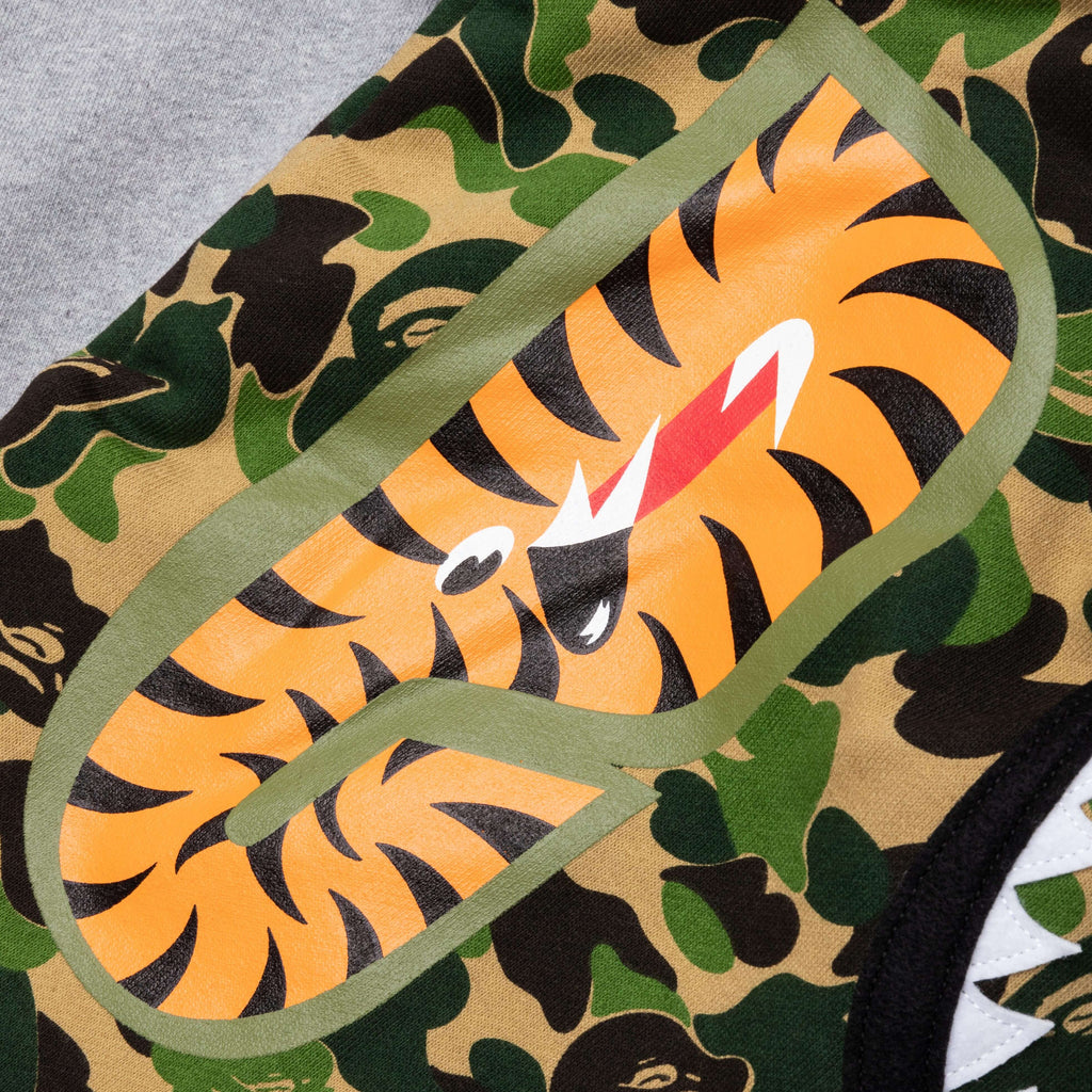 Abc Camo Shark Pullover Hoodie Gray
