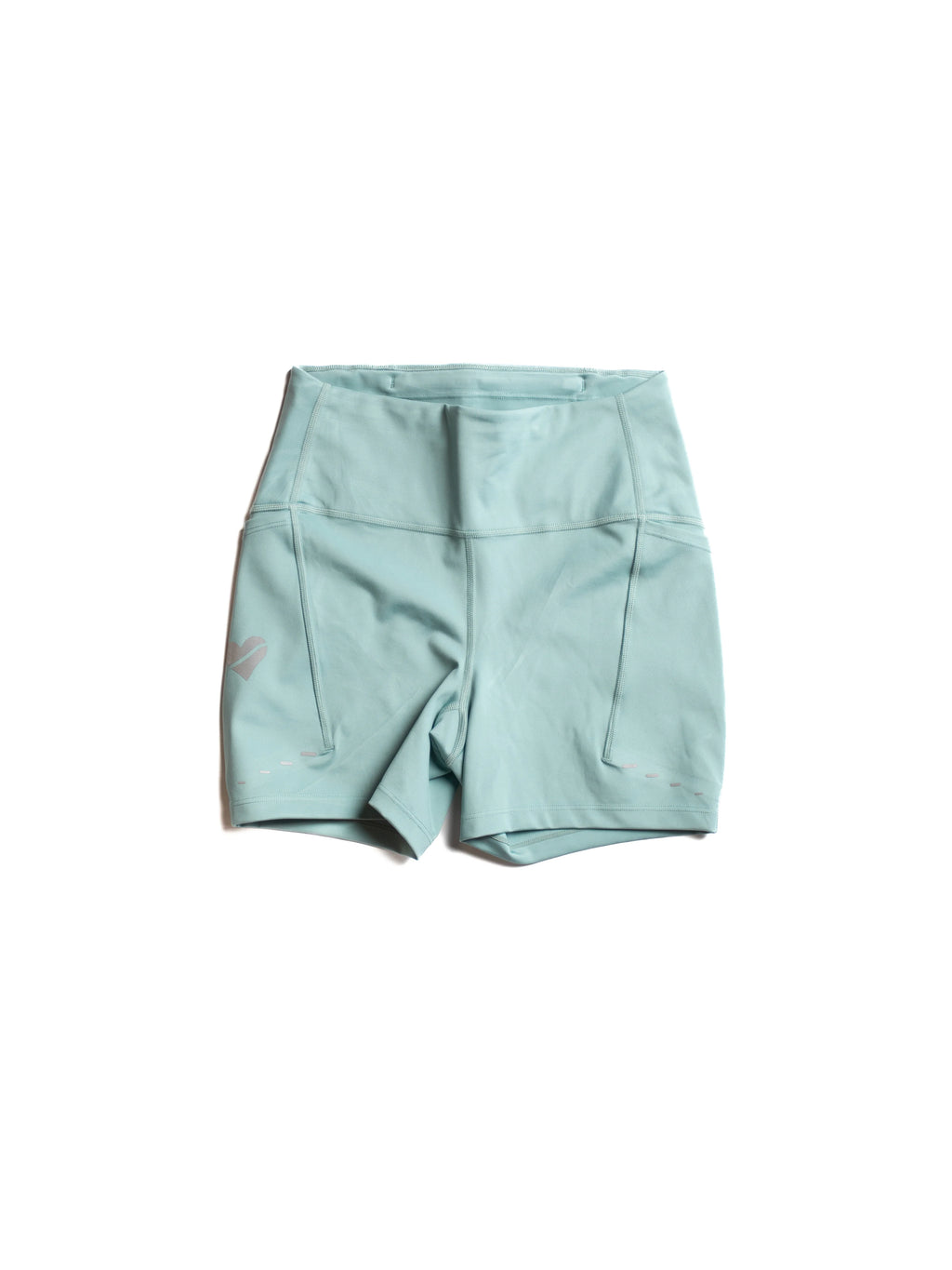 Nike Womens High Waisted 4 Tight Running Shorts with Pockets