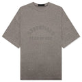 Essentials Heavy S S Tee Heather Grey