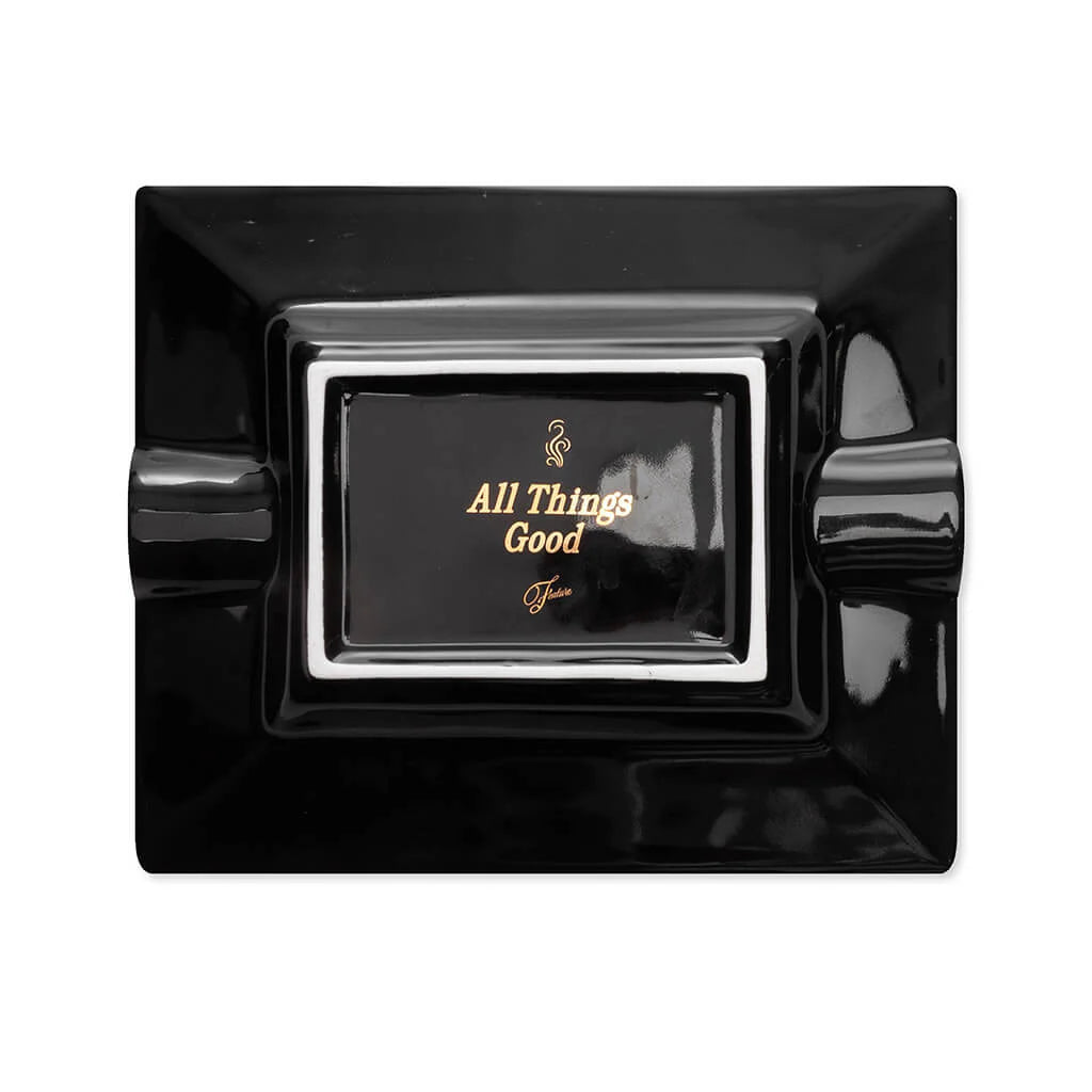 Churchill Ashtray Black