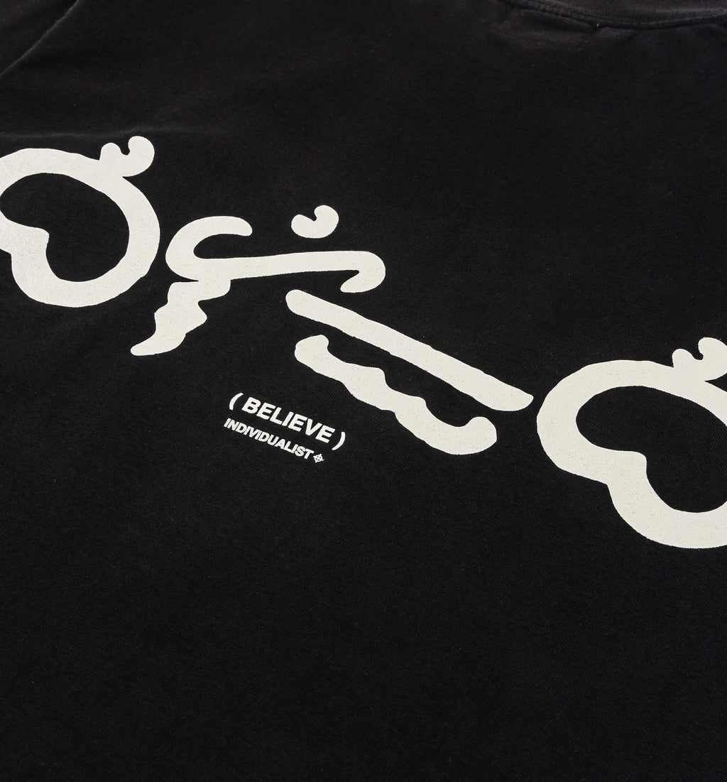Baybayin Mens Short Sleeve Shirt Black