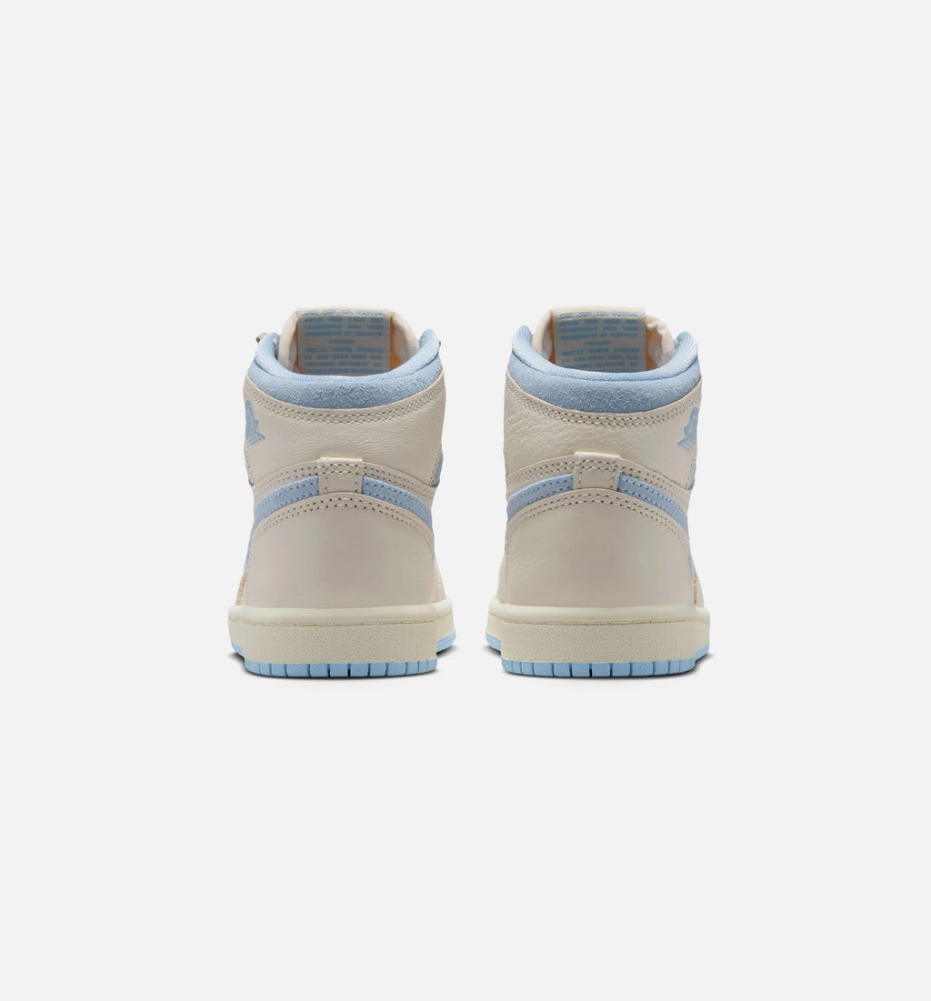 Air Jordan 1 Retro High OG Psychic Blue Preschool Lifestyle Shoe Pale Ivory Psychic Blue Coconut Milk