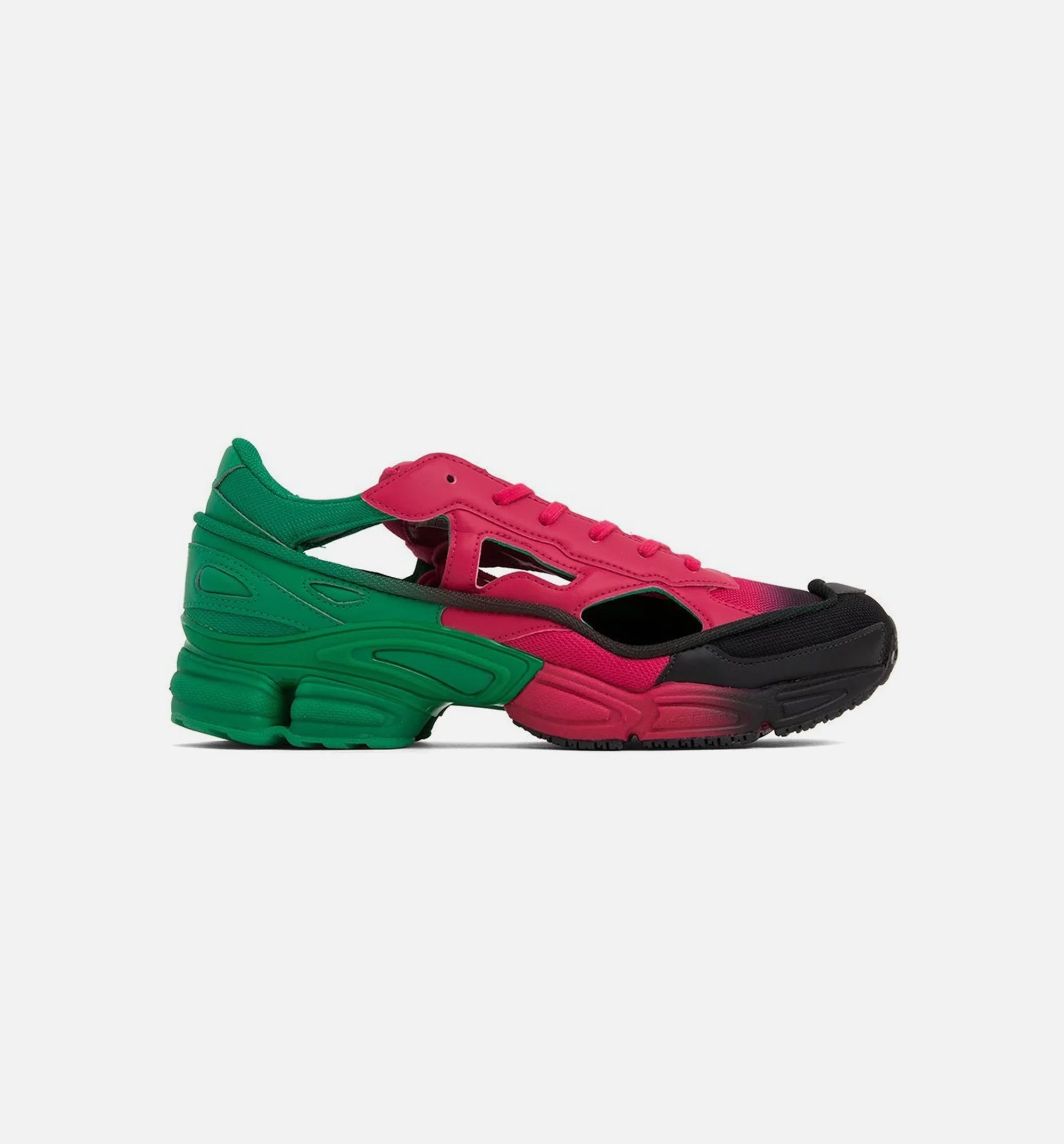 Raf Simons Ozweego Replicant Mens Shoes Green Berry Black