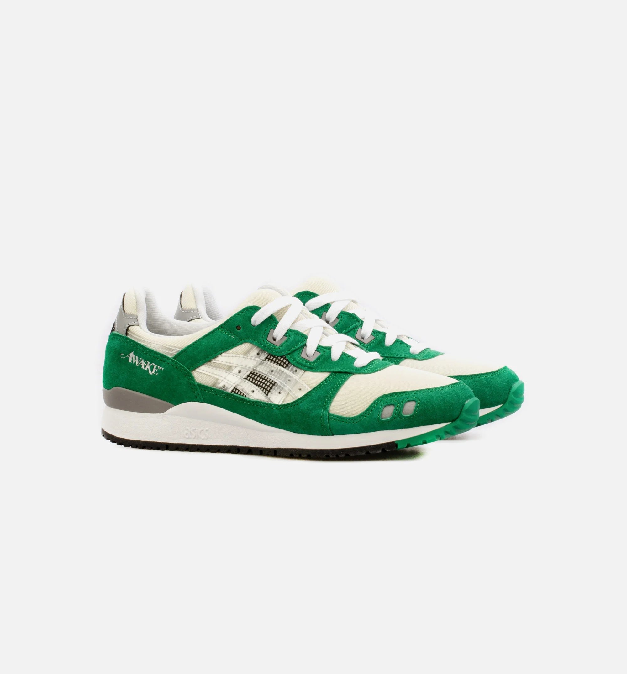 Awake NY x Gel Lyte III Mens Running Shoe Green White
