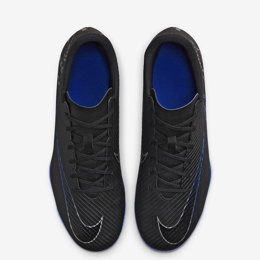 Nike Mercurial Vapor 15 Club Multi Ground Soccer Cleats Black Hyper Royal Chrome