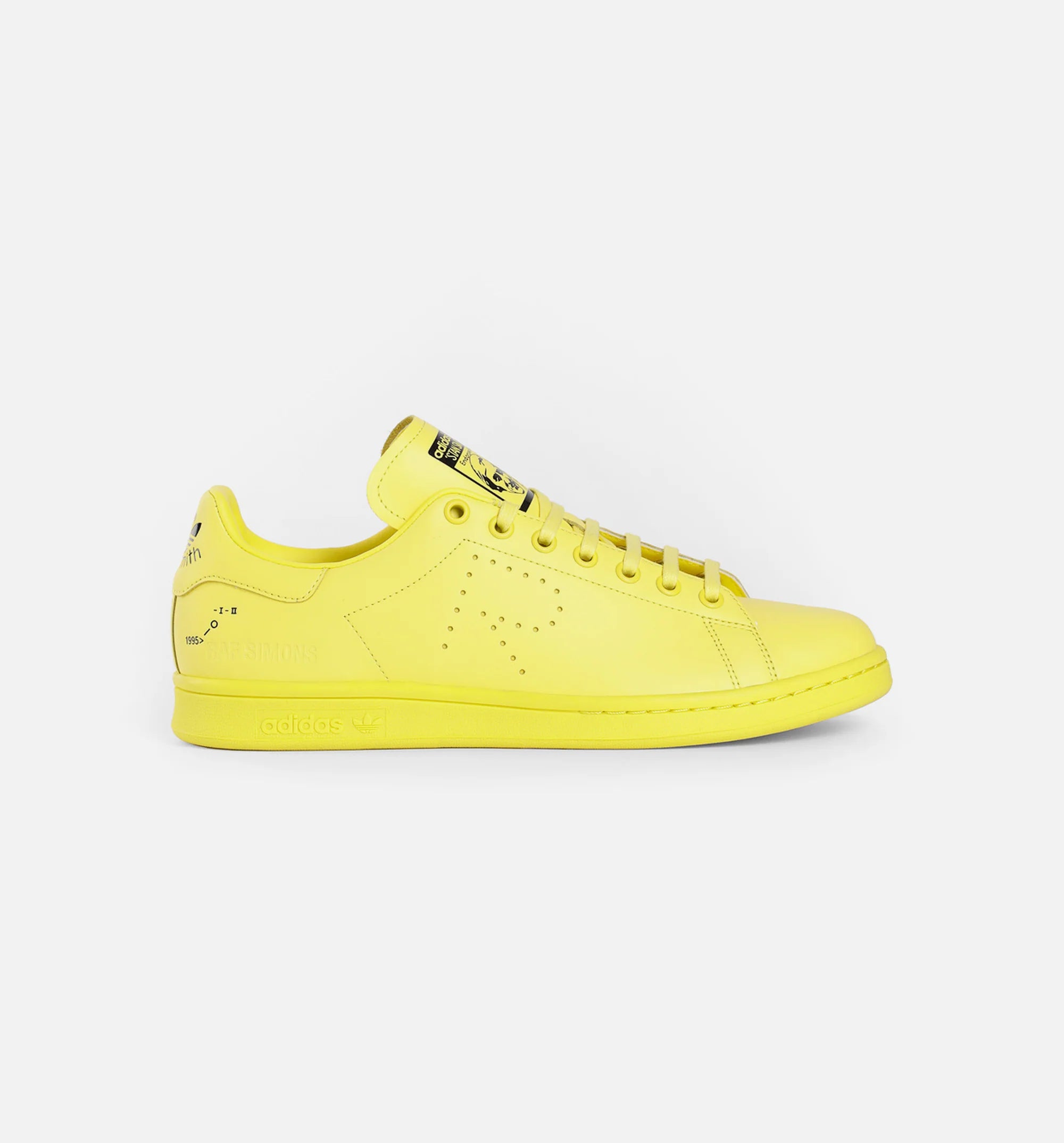 Raf Simons Stan Smith Mens Shoes Bright Yellow Pure Yellow Cloud White