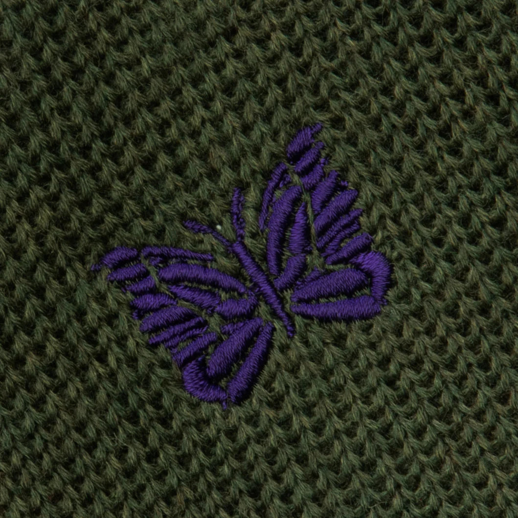 Merino Wool Neck Warmer Olive