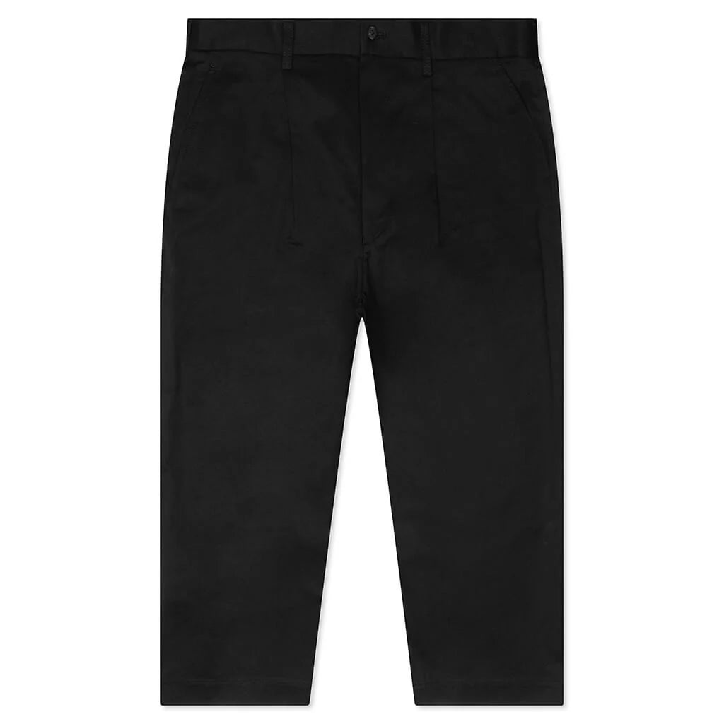 Cotton Chino Pants Black