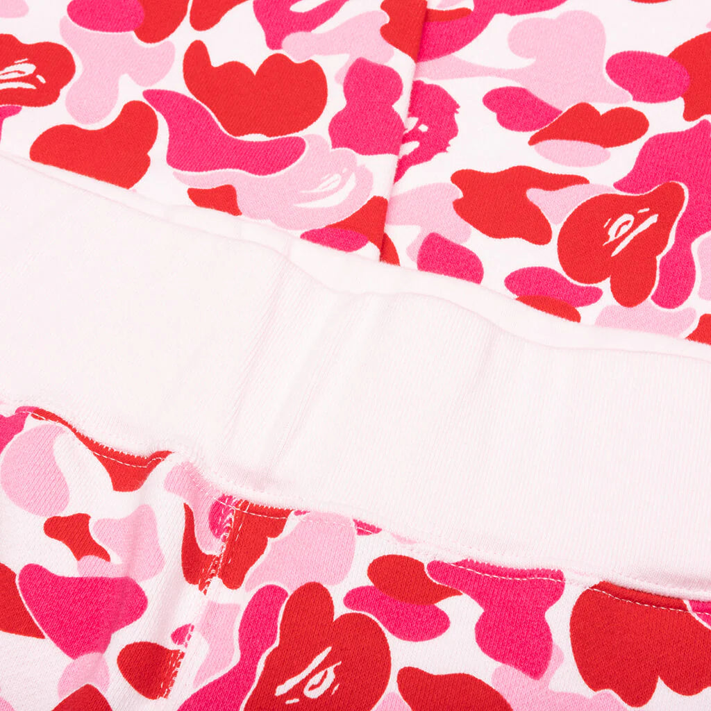 Abc Camo Sweat Pants Pink