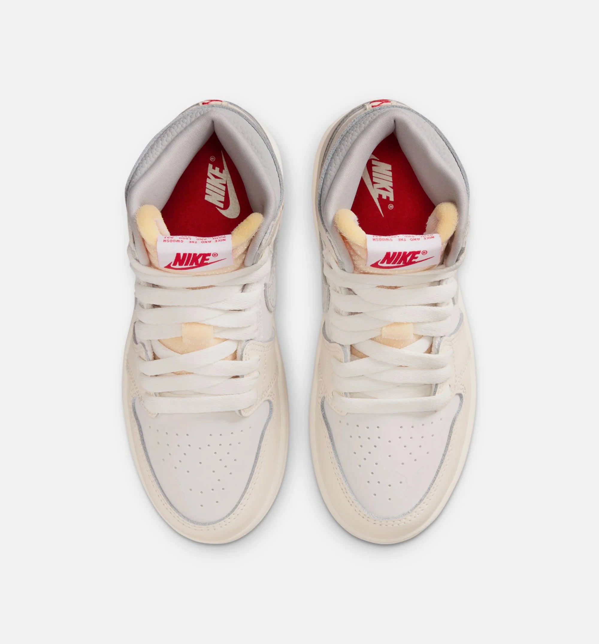 Air Jordan 1 Retro High OG Sail Preschool Lifestyle Shoe Sail University Red Pale Ivory