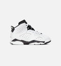 Air Jordan 6 Retro White Black Preschool Lifestyle Shoe White Black