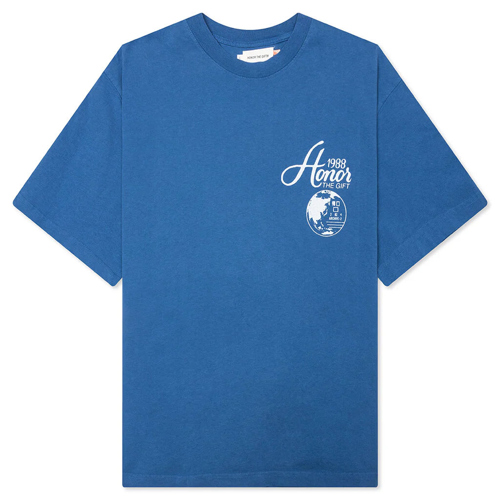 Travel T Shirt Blue
