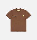 NYS Sun Dyed In Texas Heavyweight Pocket Short Sleeve Tee Mens T shirt Brown