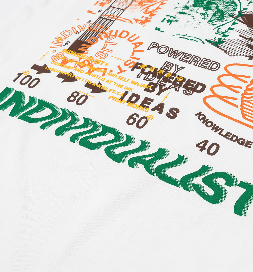 Flash Sheet Mens Short Sleeve Shirt Whte