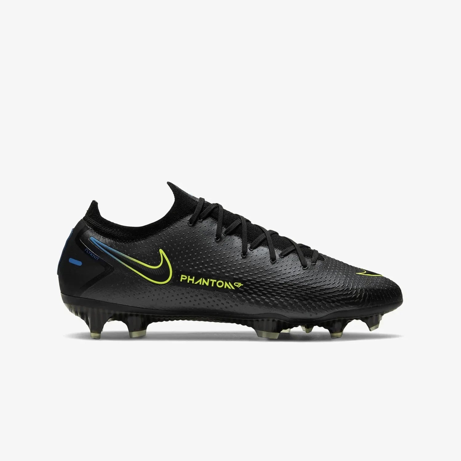Nike Phantom GT Elite FG Firm Ground Soccer Cleats Black Blue