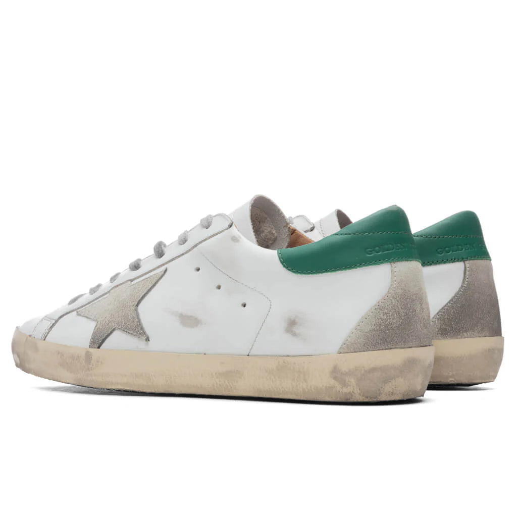 Super Star Sneakers White Ice Green