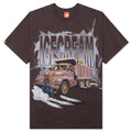 White Lines S S Tee Black