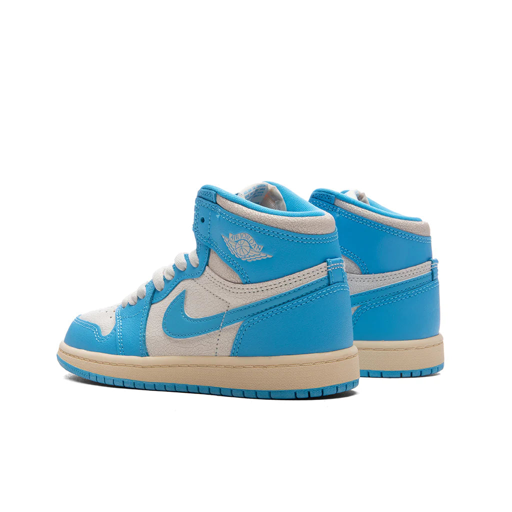Air Jordan 1 Retro High OG UNC Reimagined PS Dark Powder Blue Sail