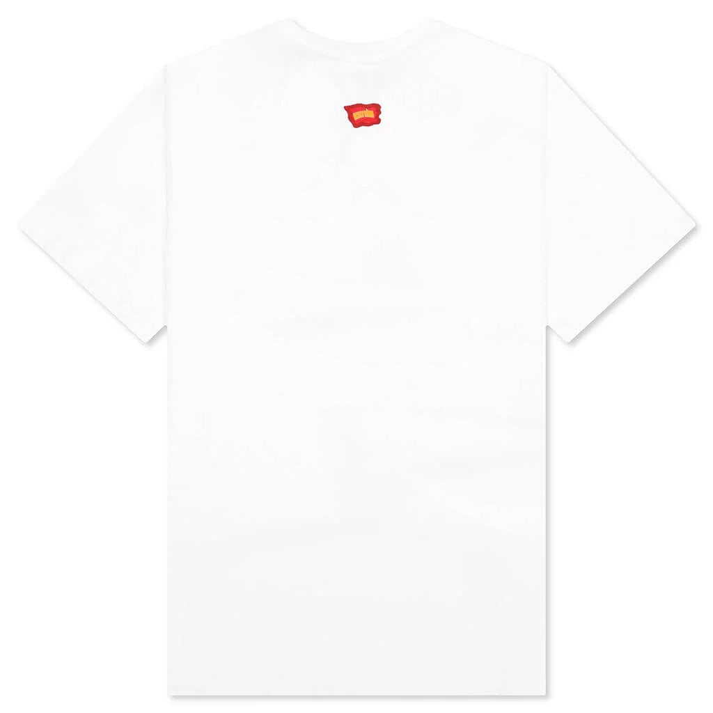 Word S S Tee White