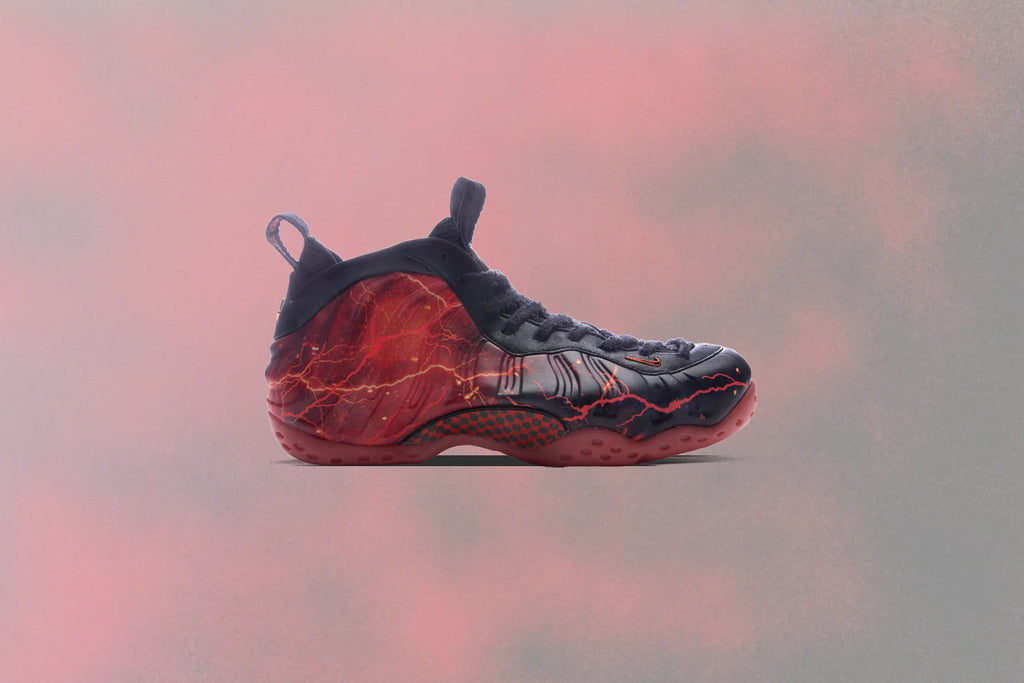 Nike x Stranger Things Air Foamposite One Vecna Black Bright Crimson Off Noir