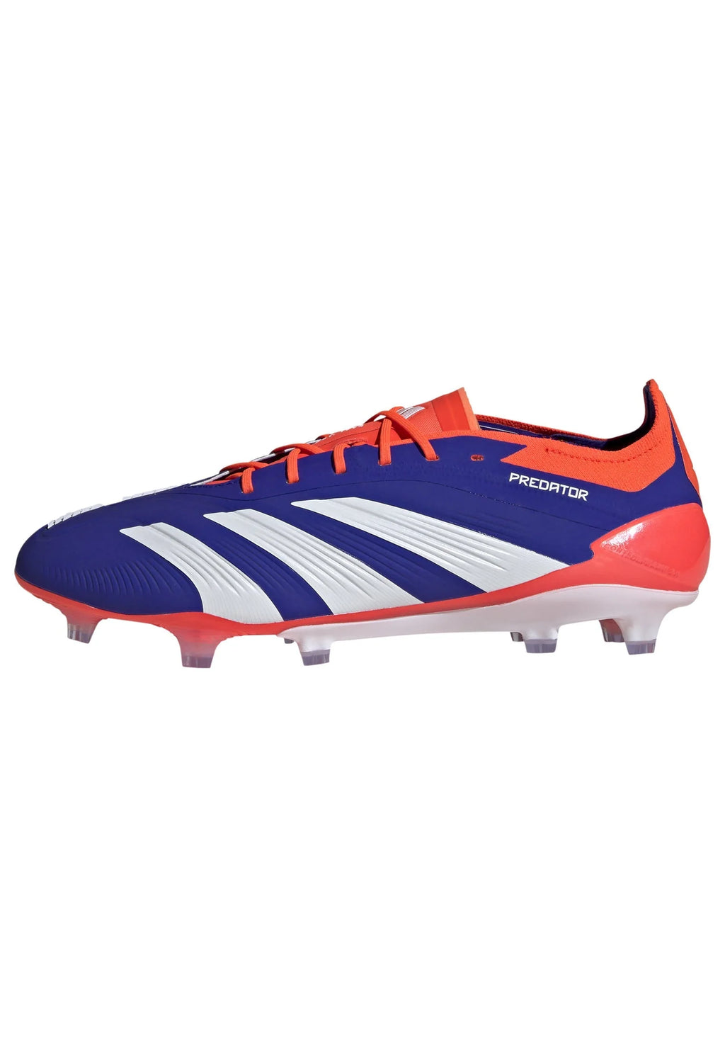 adidas Predator Elite FG Mens Firm Ground Soccer Cleats Lucid Blue White Solar Red