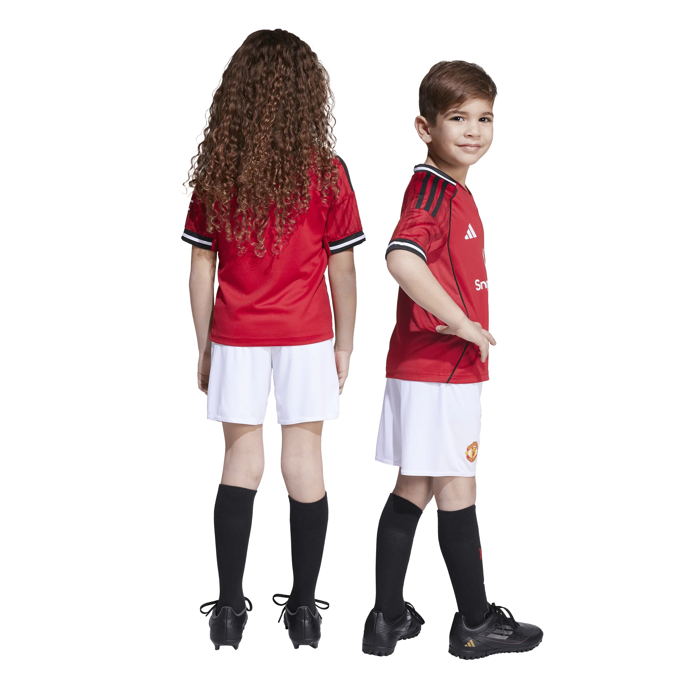 adidas Manchester United Home Mini Kit Kids 25 26 Red