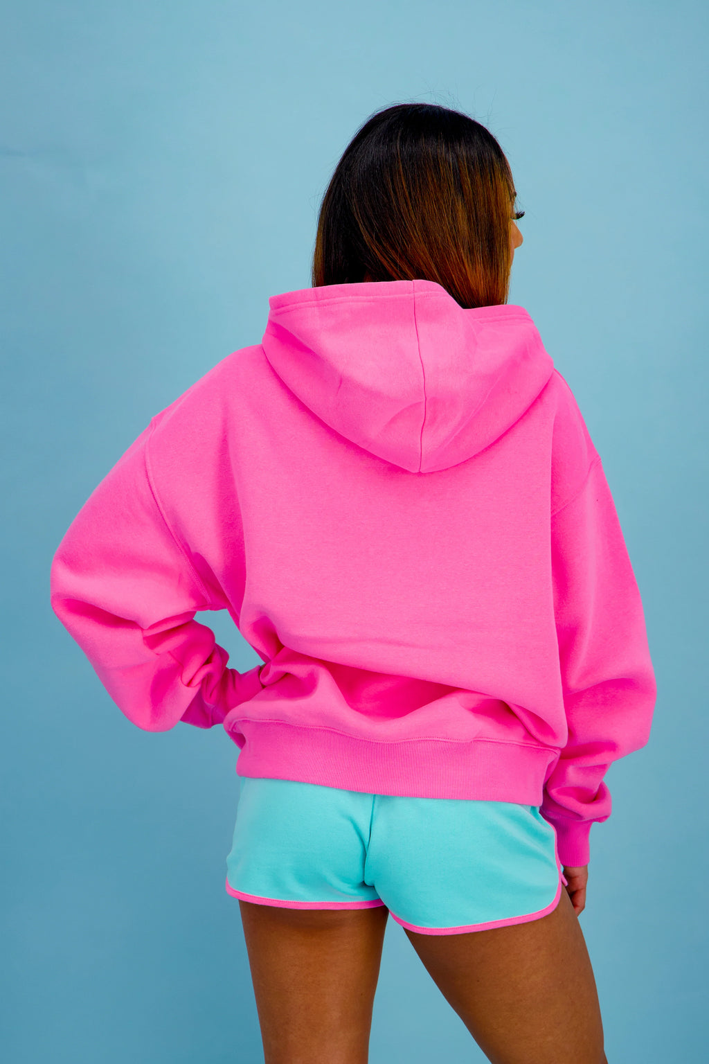 NCA Pink Blitz Chenille Hoodie