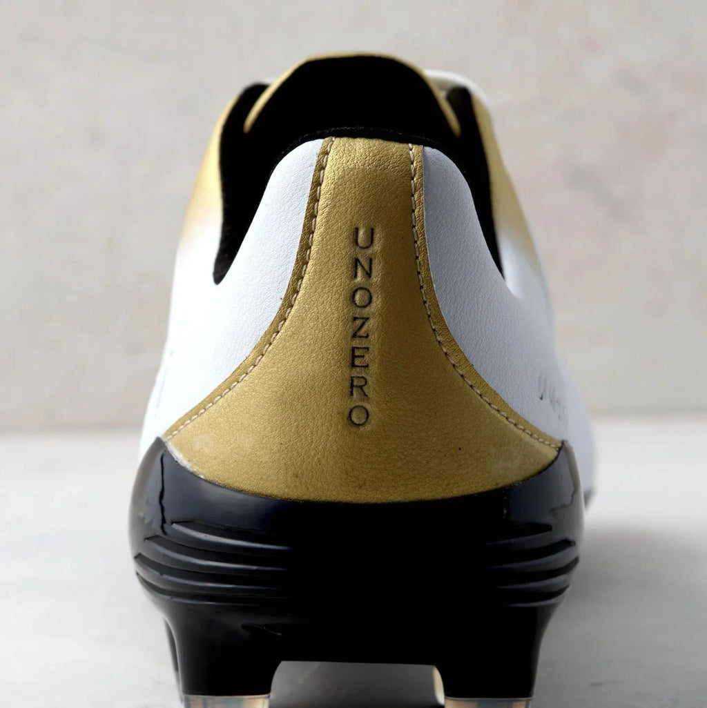 Unozero Aventto FG Firm Ground Soccer Cleats White