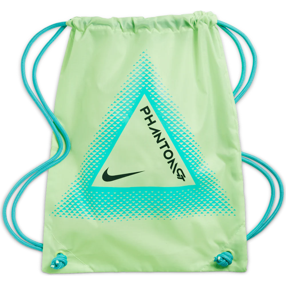 Nike Phantom GT Elite DF FG Firm Ground Soccer Cleats Lime Glow Aquamarine