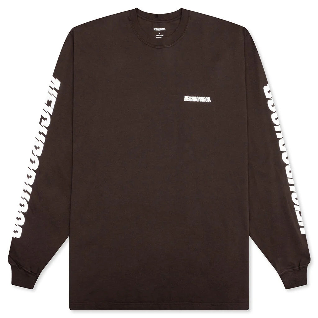 NH L S Tee 1 Brown