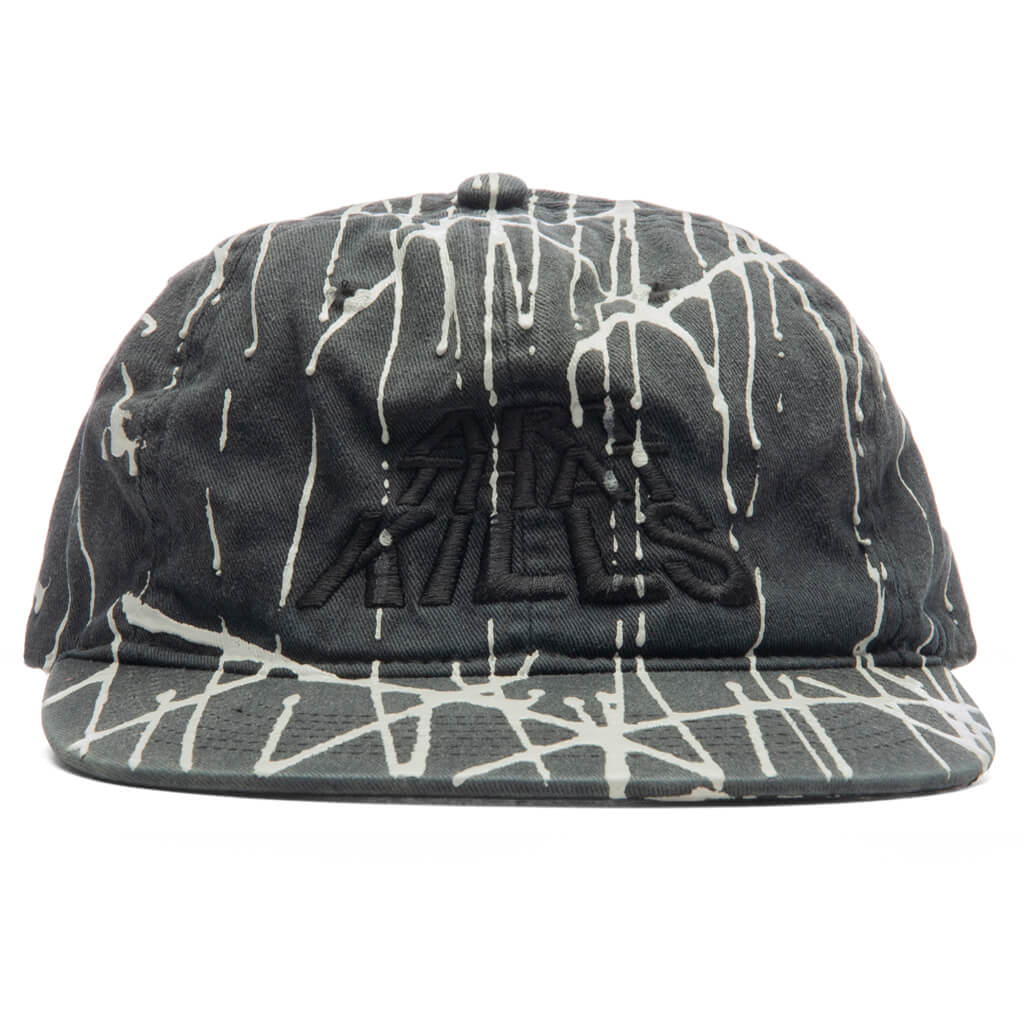 Atk Paint Stripe Hat Black