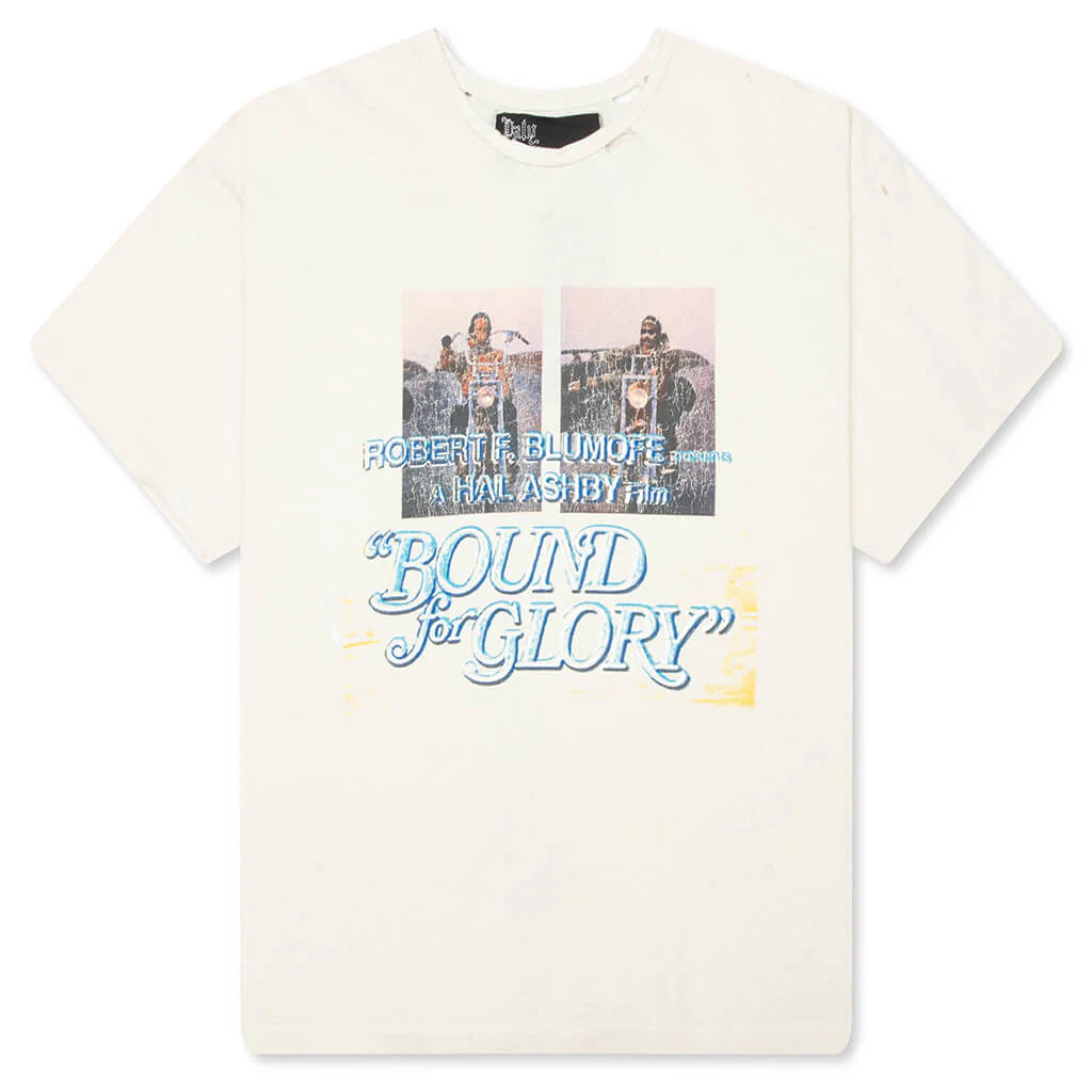 Bound For Glory Tee Vintage Cream
