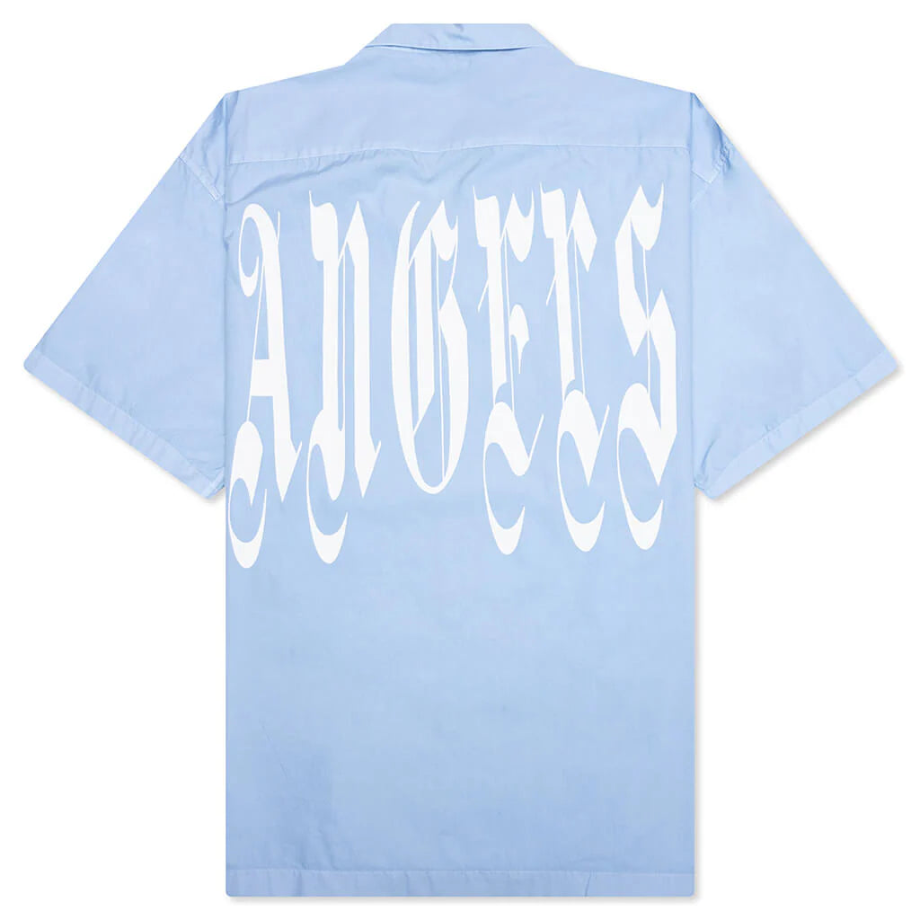 Gothic Logo Shirt S S Light Blue