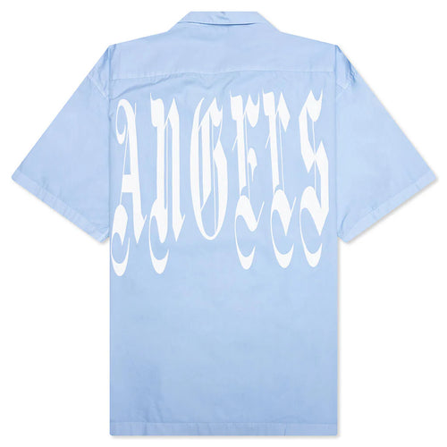 Gothic Logo Shirt S S Light Blue