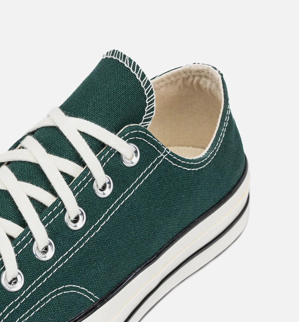 Chuck 70 OX Green Navy Mens Lifestyle Shoe Green Envy Egret Black