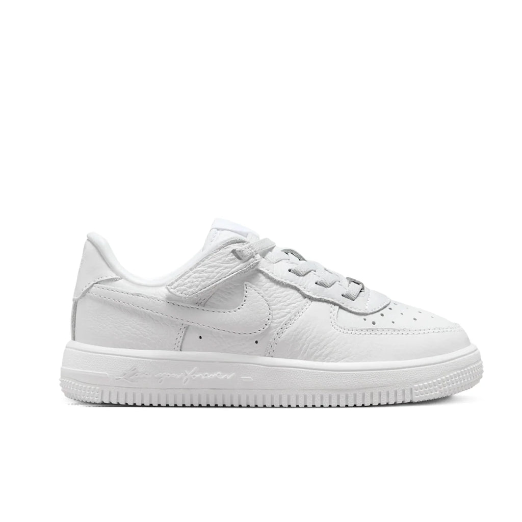 Nike x NOCTA Certified Lover Boy Air Force 1 Low EasyOn PS White White White