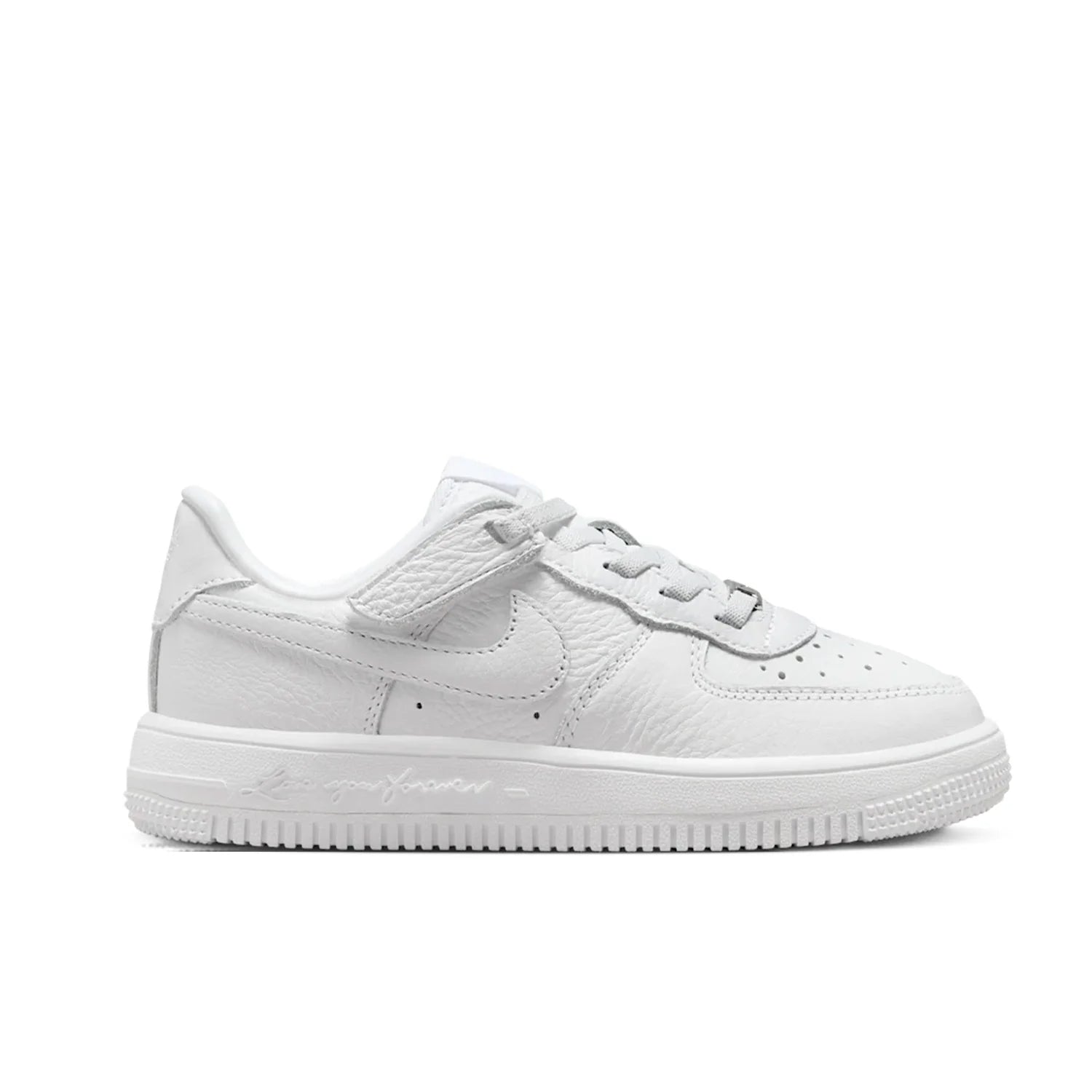 Nike x NOCTA Certified Lover Boy Air Force 1 Low EasyOn PS White White White