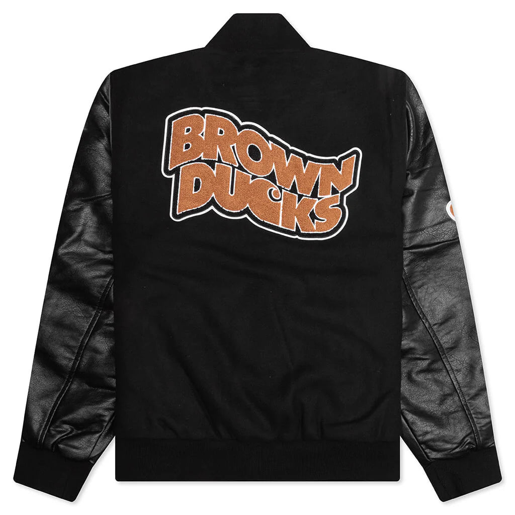 Brown Ducks Bomber Black