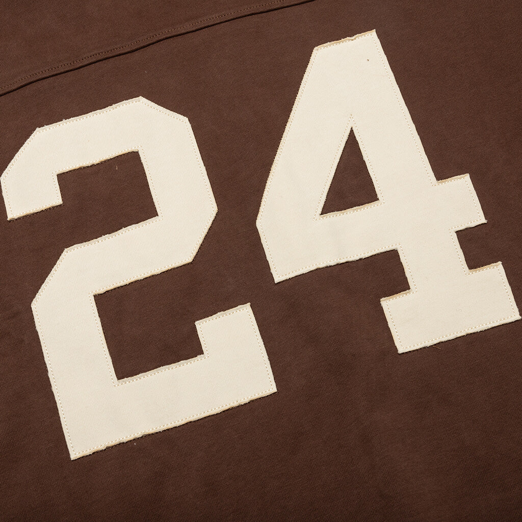 Heavy cotton 24 Football Jersey Brown