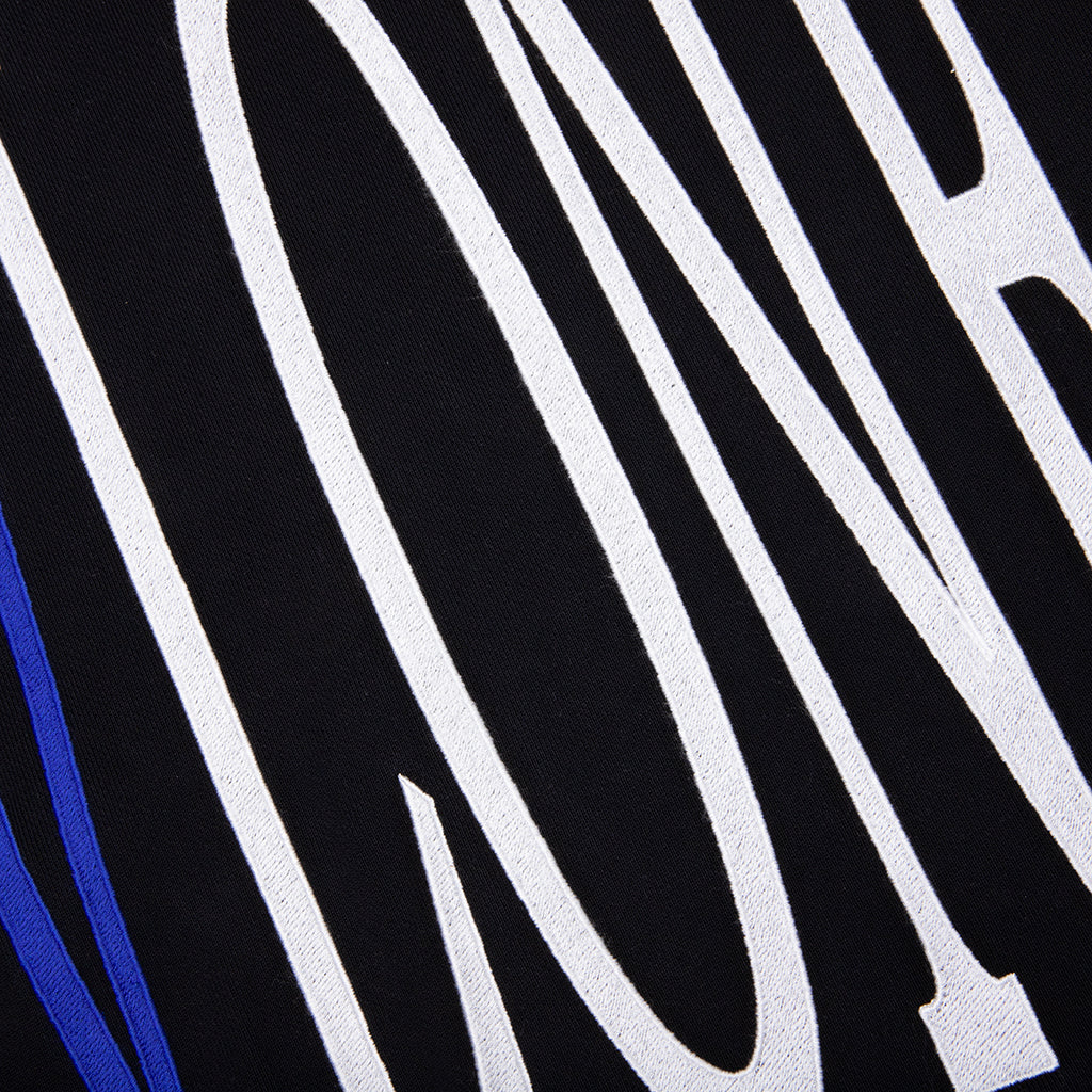 OG Staple Embroidered Hoodie Black Blue
