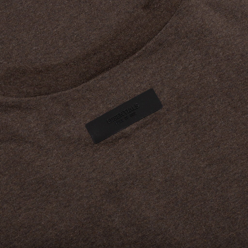 Essentials Heavy S S Tee Heather Wood